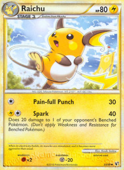 Raichu⁣ - Undaunted⁣ (Uncommon)⁣ [33]