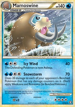 Mamoswine⁣ - Triumphant⁣ (Holo Rare)⁣ [5]