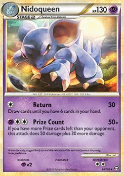 Nidoqueen⁣ - Triumphant⁣ (Rare)⁣ [28]