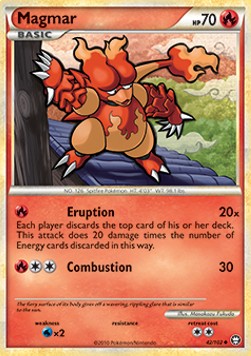 Magmar⁣ - Triumphant⁣ (Uncommon)⁣ [42]