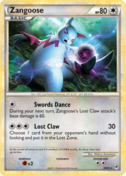 Zangoose - Call of Legends (Rare) [CL-39]