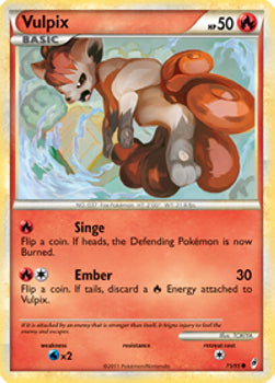 Vulpix⁣ - Call of Legends⁣ (Common)⁣ [75]