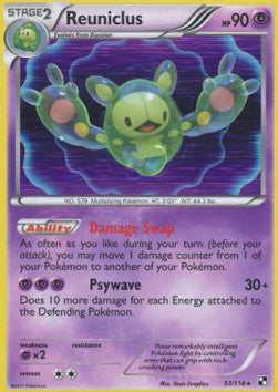 Reuniclus⁣ - Black & White⁣ (Holo Rare)⁣ [57]