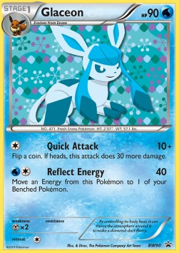Glaceon⁣ - BW Black Star Promos⁣ (Promo)⁣ [90]