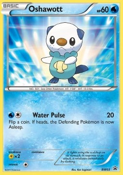 Oshawott⁣ - BW Black Star Promos⁣ (Promo)⁣ [03]