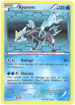 Kyurem⁣ - Noble Victories⁣ (Holo Rare)⁣ [34]