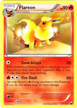 Flareon⁣ - Dark Explorers⁣ (Uncommon)⁣ [12]