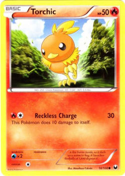 Torchic⁣ - Dark Explorers⁣ (Common)⁣ [14]