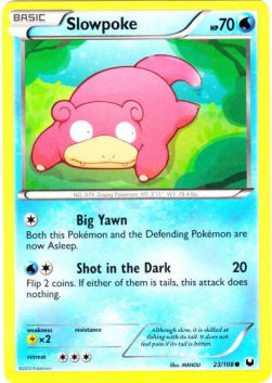 Slowpoke⁣ - Dark Explorers⁣ (Common)⁣ [23]