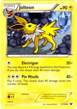 Jolteon⁣ - Dark Explorers⁣ (Uncommon)⁣ [37]