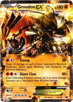 Groudon EX⁣ - Dark Explorers⁣ (Ultra Rare)⁣ [54]