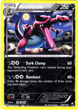 Krookodile⁣ - Dark Explorers⁣ (Holo Rare)⁣ [66]