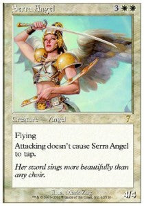 Serra Angel⁣ - Seventh Edition⁣ (Rare)⁣ [42]