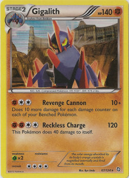Gigalith⁣ - Dragons Exalted⁣ (Holo Rare)⁣ [67]