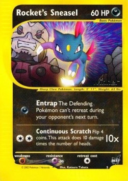 Rocket's Sneasel⁣ - Best of Game Cards Promos⁣ (Promo)⁣ [5]