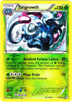 Tangrowth⁣ - Boundaries Crossed⁣ (Holo Rare)⁣ [6]