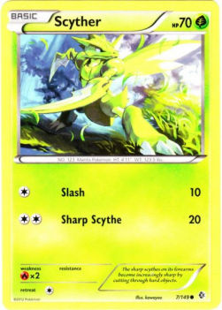 Scyther⁣ - Boundaries Crossed⁣ (Common)⁣ [7]