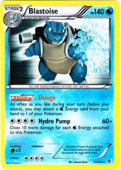 Blastoise⁣ - Boundaries Crossed⁣ (Holo Rare)⁣ [31]