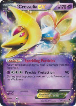 Cresselia EX⁣ - Boundaries Crossed⁣ (Ultra Rare)⁣ [67]
