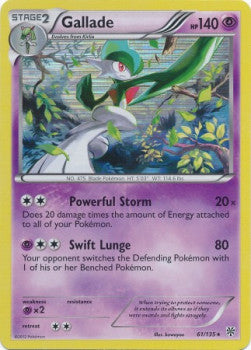 Gallade⁣ - Plasma Storm⁣ (Holo Rare)⁣ [61]
