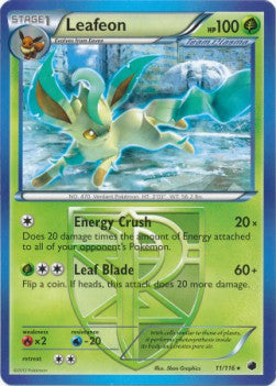 Leafeon⁣ - Plasma Freeze⁣ (Rare)⁣ [11]