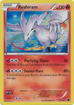 Reshiram⁣ - Plasma Freeze⁣ (Holo Rare)⁣ [17]