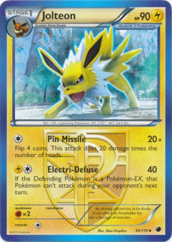 Jolteon⁣ - Plasma Freeze⁣ (Uncommon)⁣ [34]