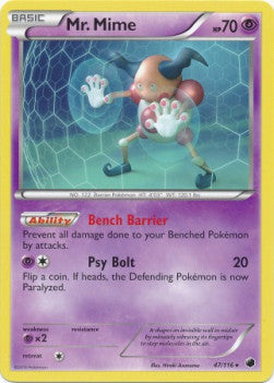 Mr. Mime⁣ - Plasma Freeze⁣ (Rare)⁣ [47]