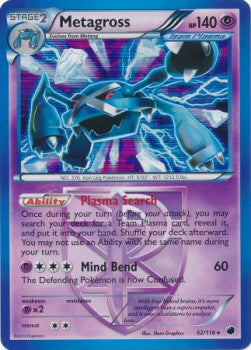 Metagross⁣ - Plasma Freeze⁣ (Holo Rare)⁣ [52]