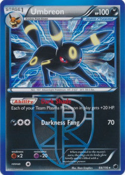 Umbreon⁣ - Plasma Freeze⁣ (Holo Rare)⁣ [64]