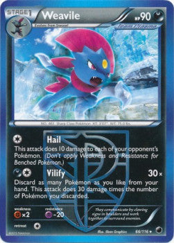 Weavile⁣ - Plasma Freeze⁣ (Rare)⁣ [66]