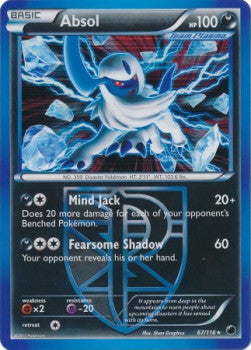Absol⁣ - Plasma Freeze⁣ (Holo Rare)⁣ [67]