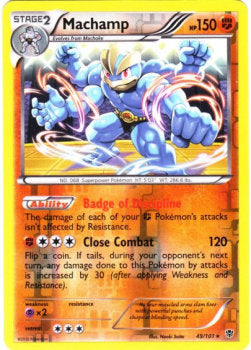 Machamp⁣ - Plasma Blast⁣ (Holo Rare)⁣ [49]