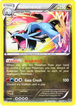 Salamence⁣ - Plasma Blast⁣ (Holo Rare)⁣ [64]
