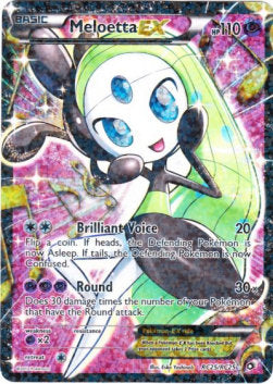 Meloetta EX⁣ - Legendary Treasures⁣ (Ultra Rare)⁣ [RC25]