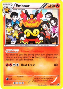 Emboar⁣ - Legendary Treasures⁣ (Holo Rare)⁣ [27]
