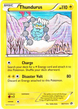 Thundurus⁣ - Legendary Treasures⁣ (Holo Rare)⁣ [50]