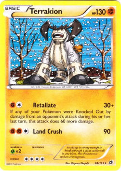 Terrakion⁣ - Legendary Treasures⁣ (Holo Rare)⁣ [84]
