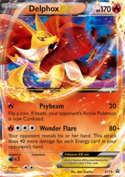 Delphox EX⁣ - XY Black Star Promos⁣ (Promo)⁣ [19]