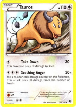 Tauros⁣ - XY⁣ (Rare)⁣ [100]