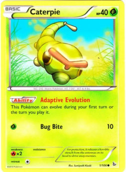 Caterpie⁣ - Flashfire⁣ (Common)⁣ [1]