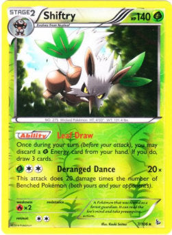 Shiftry⁣ - Flashfire⁣ (Holo Rare)⁣ [7]