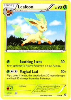Leafeon⁣ - Furious Fists⁣ (Rare)⁣ [7]