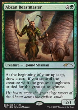Abzan Beastmaster⁣ - Friday Night Magic Promos⁣ (Rare)