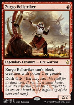 Zurgo Bellstriker⁣ - Dragons Of Tarkir: Promos⁣ (Rare)⁣ [169]