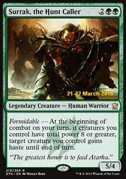 Surrak, the Hunt Caller⁣ - Dragons Of Tarkir: Promos⁣ (Rare)⁣ [210]