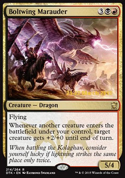 Boltwing Marauder (V.1)⁣ - Dragons Of Tarkir: Promos⁣ (Rare)⁣ [214]