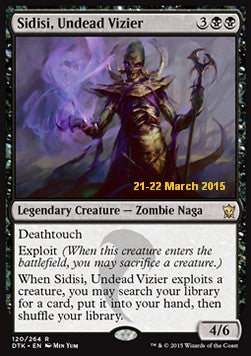 Sidisi, Undead Vizier⁣ - Dragons Of Tarkir: Promos⁣ (Rare)⁣ [120]