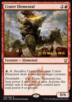 Crater Elemental⁣ - Dragons Of Tarkir: Promos⁣ (Rare)⁣ [132]