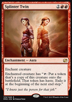 Splinter Twin⁣ - Modern Masters 2015⁣ (Rare)⁣ [129]